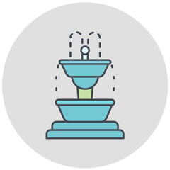 Fountain Icon Design