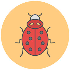 Ladybird Icon Design