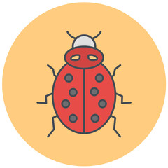 Ladybird Icon Design