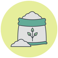 Fertilizer Icon Design