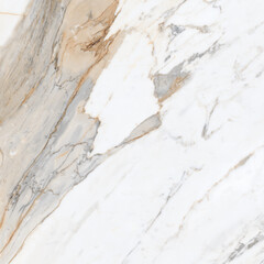 Beautiful white,gold and grey stone texture carara gold marble.