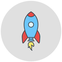 Rocket Icon Design