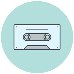 Cassette Icon Design