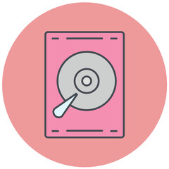 Hard Disk Icon Design