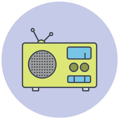 Radio Icon Design