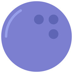 Fototapeta premium Bowling Ball Icon
