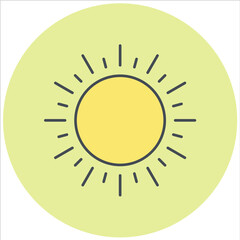 Sun Icon Design