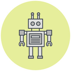 Toy Robot Icon Design
