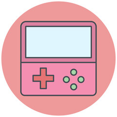 Game Console Icon Design