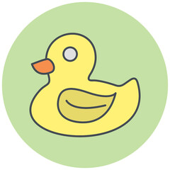 Toy Duck Icon Design