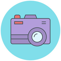 Photo Camera Icon Design