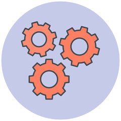 Gears Icon Design