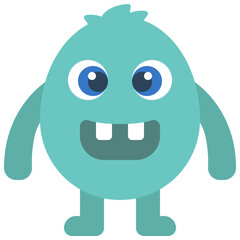 Egg Shape Monster Icon