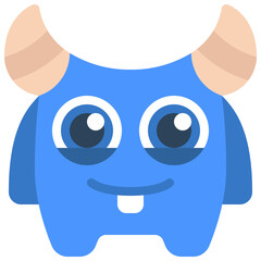 Big Horn Square Monster Icon