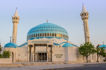 Fototapeta na wymiar Mosque in Amman, Jordan