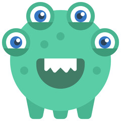 Four Eye Monster Icon