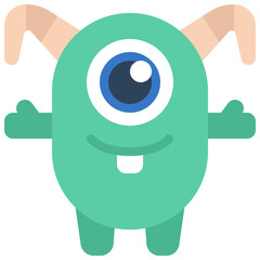 Bent Horns Monster Icon