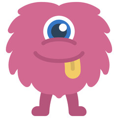 Bushy Monster Icon