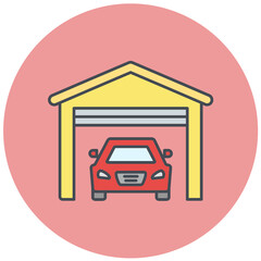 Garage Icon Design