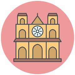 Notre Dame Icon Design