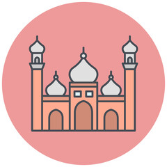 Badshahi Mosque Icon Design