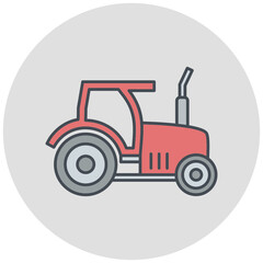 Tractor Icon Design