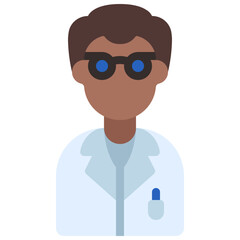 Male Scientist Icon