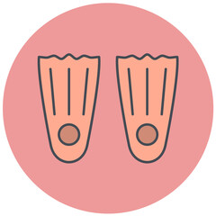 Fins Icon Design