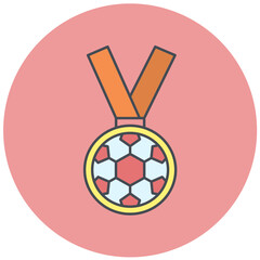 Fototapeta premium Medal Icon Design