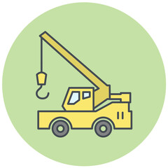 Crane Icon Design