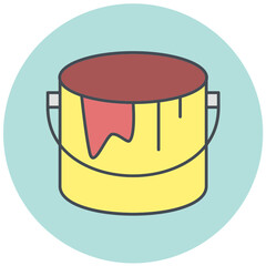 Paint Bucket Icon Design