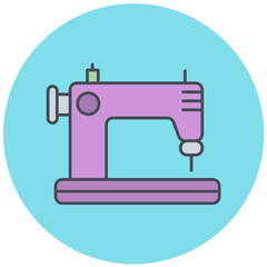 Sewing Machine Icon Design