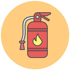 Fire Extinguisher Icon Design