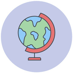 Geography Icon Design