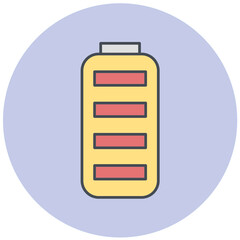 Battery Full Icon Design