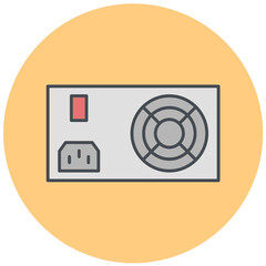 Power Supply Icon Design