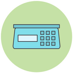 Lab Scale Icon Design