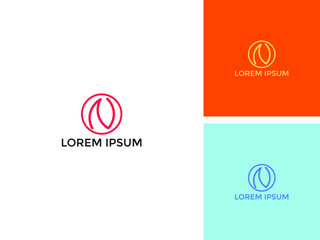 ABSTRACT ILLUSTRATION LETTER N LOGO DESIGN INSPIRATION VECTOR FOR YOUR BUSINESS