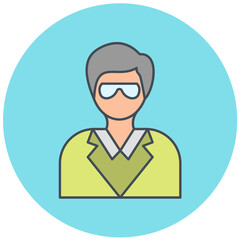 Scientist Icon Design