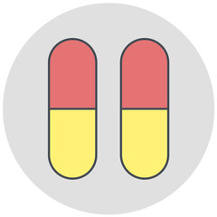 Pills Icon Design