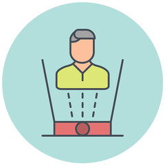 Hologram Icon Design