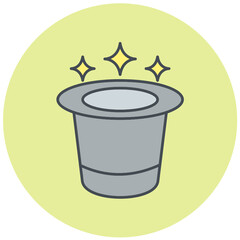 Magic Hat Icon Design
