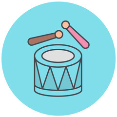 Drum Icon Design