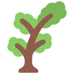 Leaning Tree Icon
