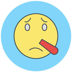 Liar Emoji Icon Design