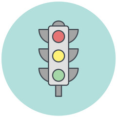 Traffic Lights Icon Design
