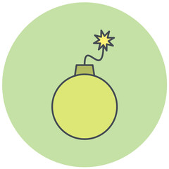 Bomb Icon Design