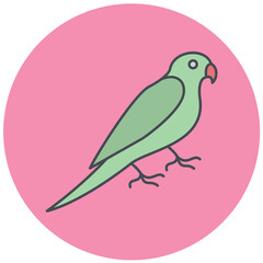 Parrot Icon Design