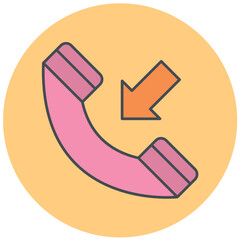 Incoming Call Icon Design