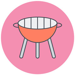 Grill Icon Design